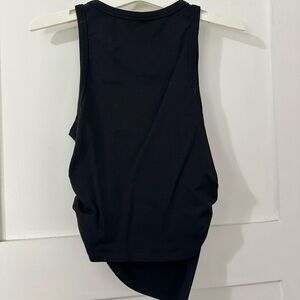 Black & Brown Sleeveless Top